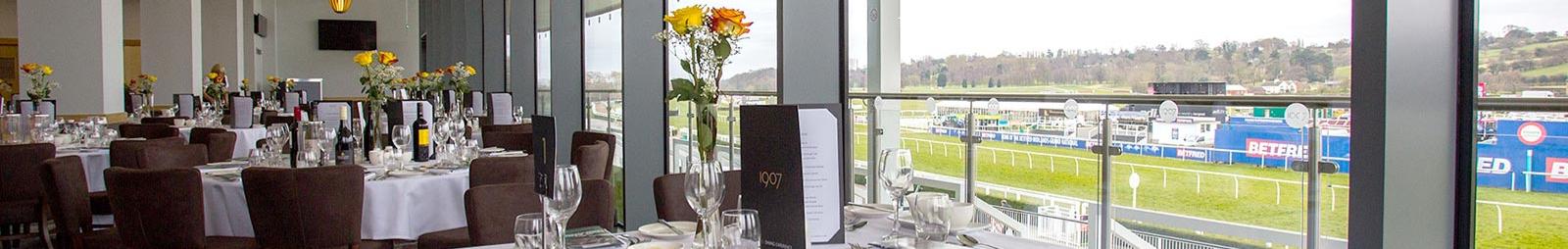 Fantastic views from Uttoxeter Racecourse